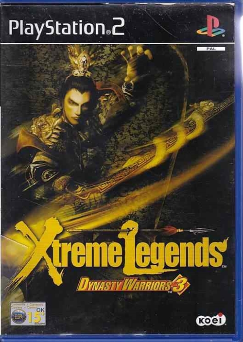 Xtreme Legends Dynasty Warriors 3 - PS2 (B Grade) (Genbrug)